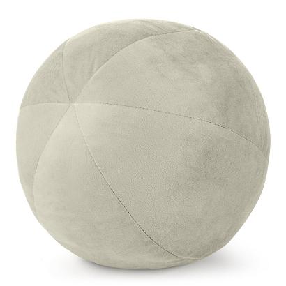 Poszewka dekoracyjna GAJA4 śr. 24 Eurofirany kremowa kula z wypełnieniem