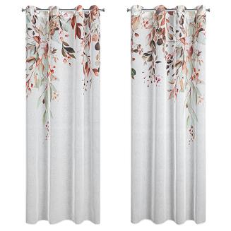 Zasłona gotowa na przelotkach MEG Eurofirany biały