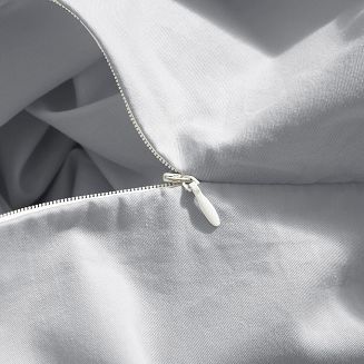 Poszewka satyna bawełniana SIN 70x80 szara