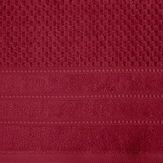 Ręcznik bawełniany ADORE 30x50 Eurofirany czerwony