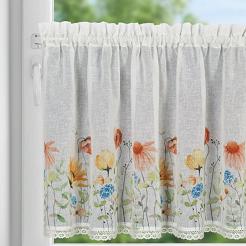 Firana gotowa na taśmie NATI 150x60 Eurofirany biały