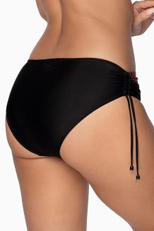 Strój kąpielowy dół majtki figi pełne Eubea 024 czarne kolorowe