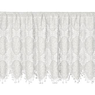 Firana gotowa na taśmie MOLY 150x60 Eurofirany biały