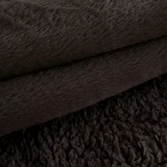 Narzuta dekoracyjna NINA 170x210 ciemnobrązowy