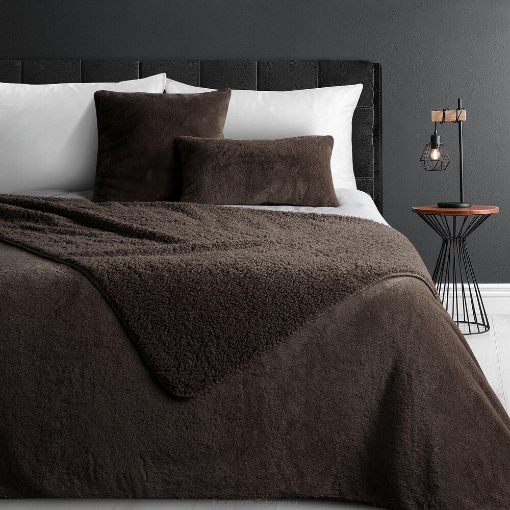 Narzuta dekoracyjna NINA 170x210 ciemnobrązowy