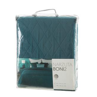 Narzuta dekoracyjna BONI 170x210 turkusowy