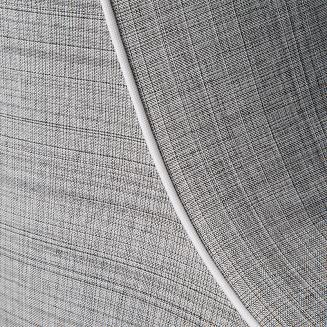 Fotel ogrodowy wodoodporny GARDEN 70x90x70 ogrodowy dmuchany srebrny