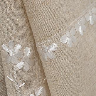 Obrus dekoracyjny ADELINE 140x180 Eurofirany beżowy