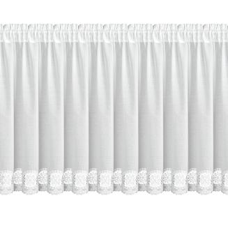 Firana gotowa na taśmie LILA 150x70 Eurofirany biały