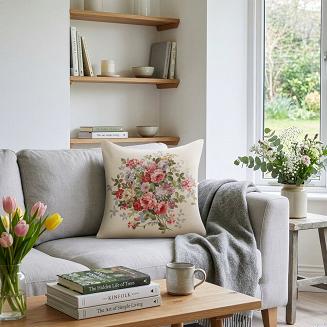 Poszewka dekoracyjna 45x45 Eurofirany naturalny