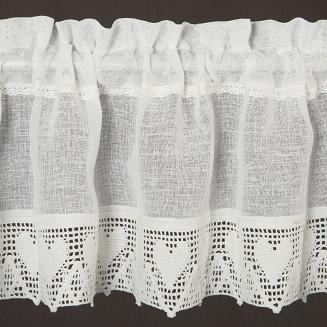 Firana gotowa DORIS 30x150 Eurofirany kremowy