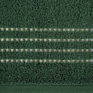 Ręcznik bawełniany FIORE 30x50 Eurofirany butelkowy zielony
