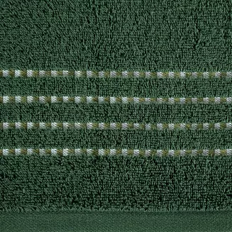 Ręcznik bawełniany FIORE 30x50 Eurofirany butelkowy zielony