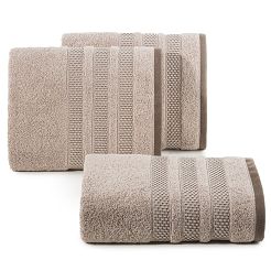 Ręcznik bawełniany NASTIA 50x90 Eurofirany beżowy