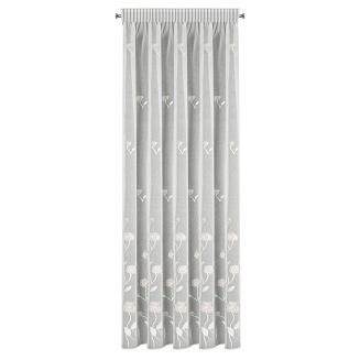 Firana gotowa na taśmie ROSALY 140x270 Eurofirany kremowy