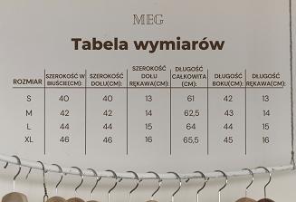 Bluzka damska z krótkim rękawem Meg Eldar czarna