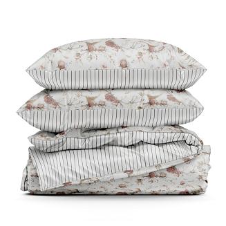 Pościel satynowa RAYA2 160x200 Eurofirany biały