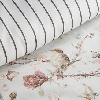 Pościel satynowa RAYA2 160x200 Eurofirany biały