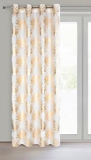 Zasłona gotowa na przelotkach RENI 140x250 Eurofirany biały