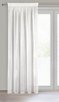 Firana gotowa na taśmie MISSY 140x270 Eurofirany biały
