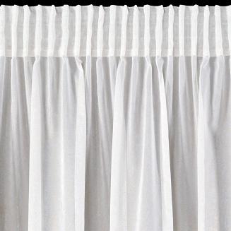 Firana gotowa na taśmie MISSY 140x270 Eurofirany biały