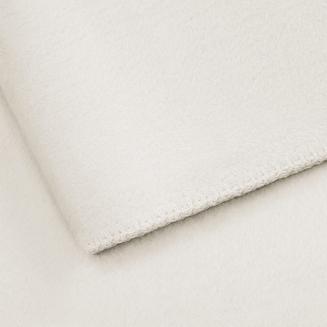 Koc bawełniano-akrylowy MONO 150x200 kremowy