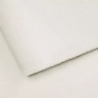 Koc bawełniano-akrylowy MONO 150x200 kremowy