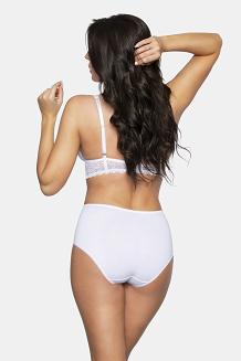 Figi damskie modelujące z wysokim stanem Babell kod 070 białe