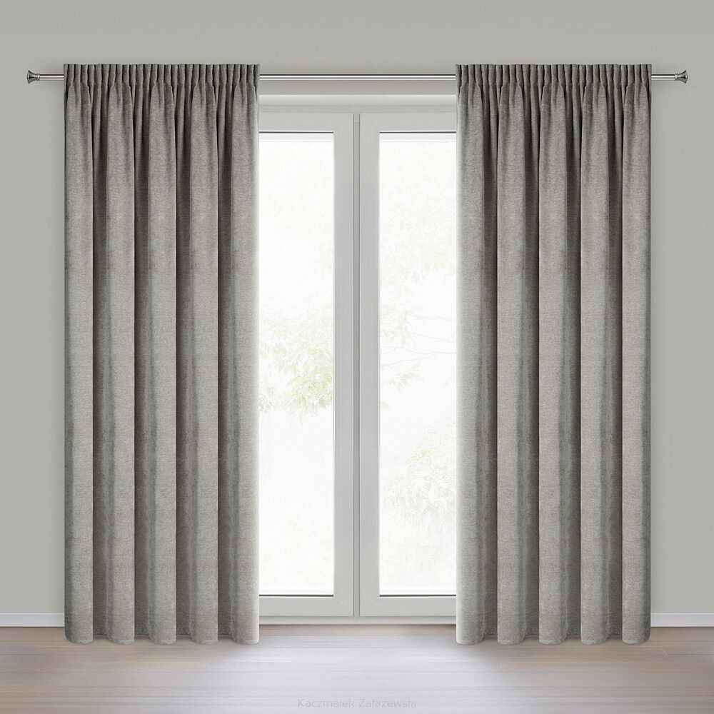 Zasłona gotowa NESKA 140x270 Eurofirany beżowy