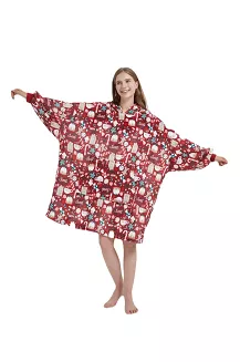 Kocobluza z kapturem Sherpa Hoodie X-MASS