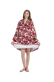 Kocobluza z kapturem Sherpa Hoodie X-MASS