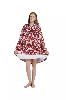 Kocobluza z kapturem Sherpa Hoodie X-MASS