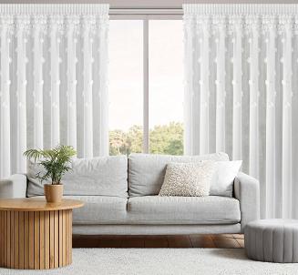 Firana gotowa na taśmie DIANA 350x270 Eurofirany biały