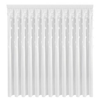 Firana gotowa na taśmie DIANA 350x270 Eurofirany biały