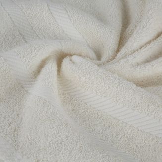 Ręcznik bawełniany MILO 70x140 Eurofirany kremowy