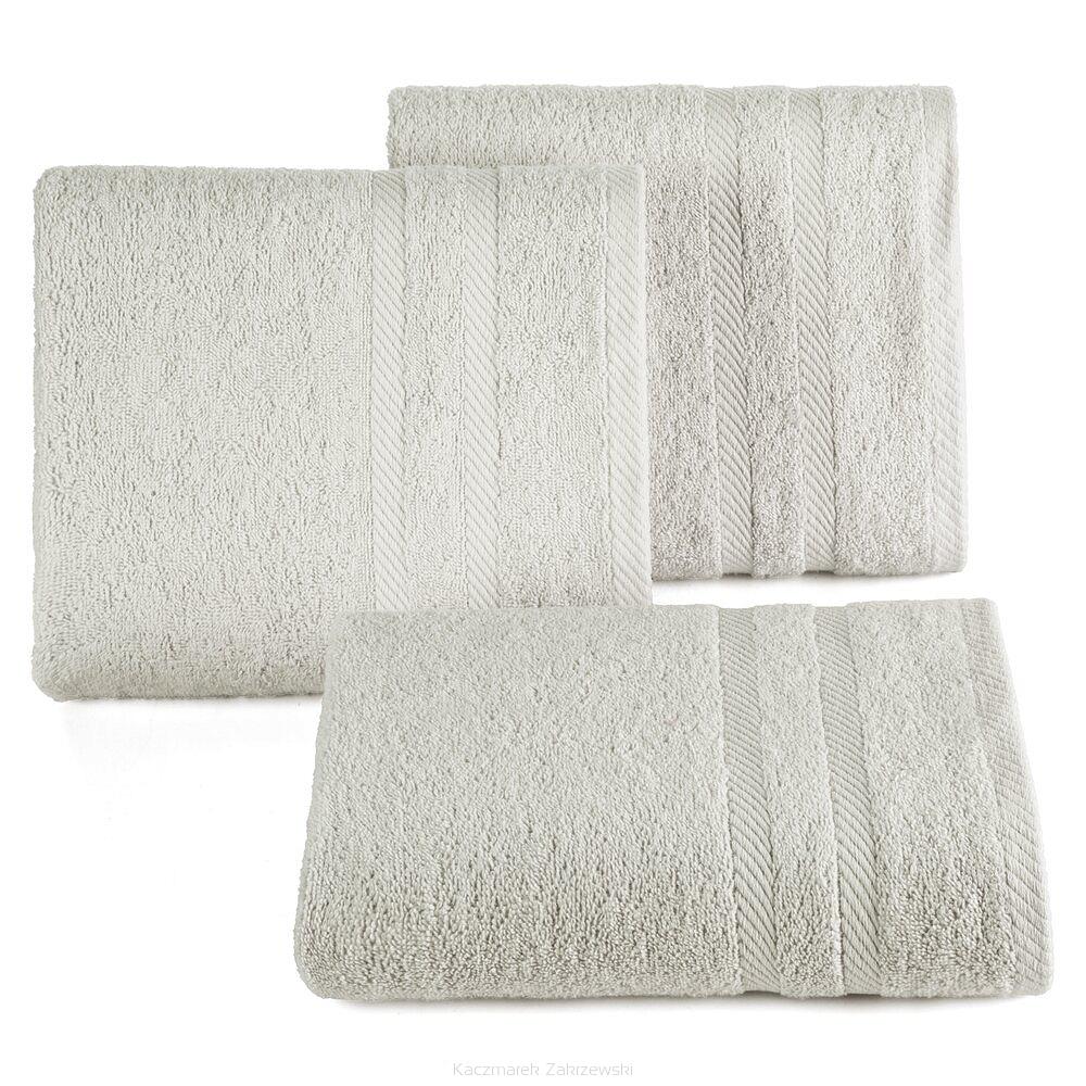 Ręcznik bawełniany MILO 70x140 Eurofirany kremowy