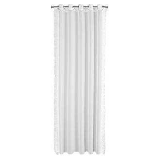 Firana gotowa na przelotkach LUISA 140x250 Eurofirany biały