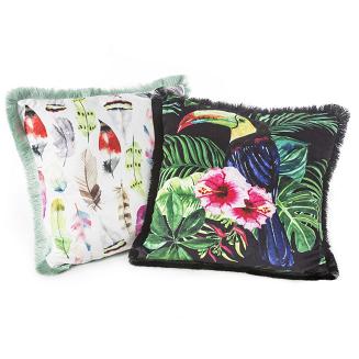 Poszewka dekoracyjna TRISHA 45x45 Design91 mix kolorów