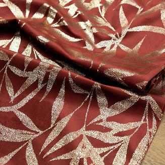 Obrus dekoracyjny BLINK 35x140 Eurofirany ceglany