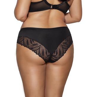 Figi damskie z koronką AV 2107 czarne