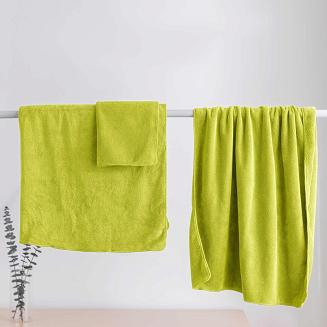 Ręcznik szybkoschnący z mikrofibry ACTIV 50x90 limonkowy