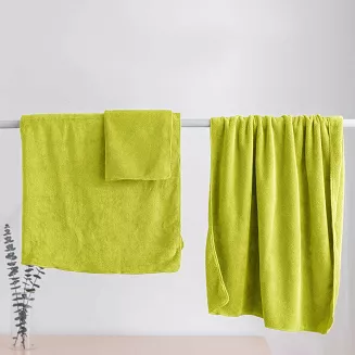 Ręcznik szybkoschnący z mikrofibry ACTIV 50x90 limonkowy