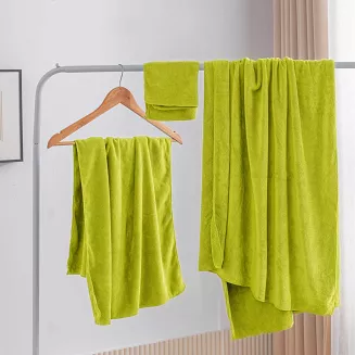 Ręcznik szybkoschnący z mikrofibry ACTIV 50x90 limonkowy