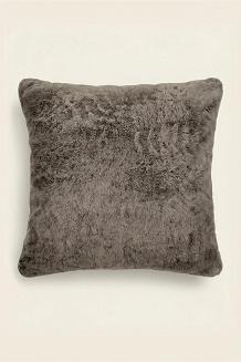 Futrzana Poszewka 45x45 RABBIT Ciemny Beż