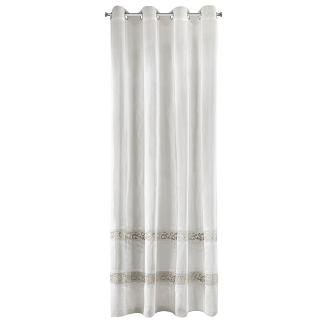 Firana gotowa na przelotkach ANNE 140x270 Eurofirany biały