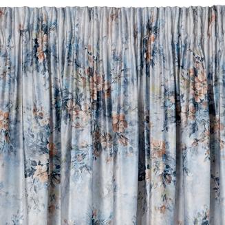 Zasłona gotowa na taśmie MARISA 140x270 Eurofirany szary