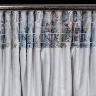 Zasłona gotowa na taśmie MARISA 140x270 Eurofirany szary