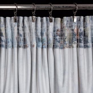 Zasłona gotowa na taśmie MARISA 140x270 Eurofirany szary