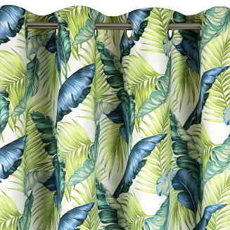 Zasłona gotowa na przelotkach HANNA 140x250 Eurofirany wielokolorowy