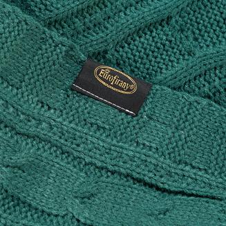 Koc narzuta AKRYL 130x170 Eurofirany ciemnozielony